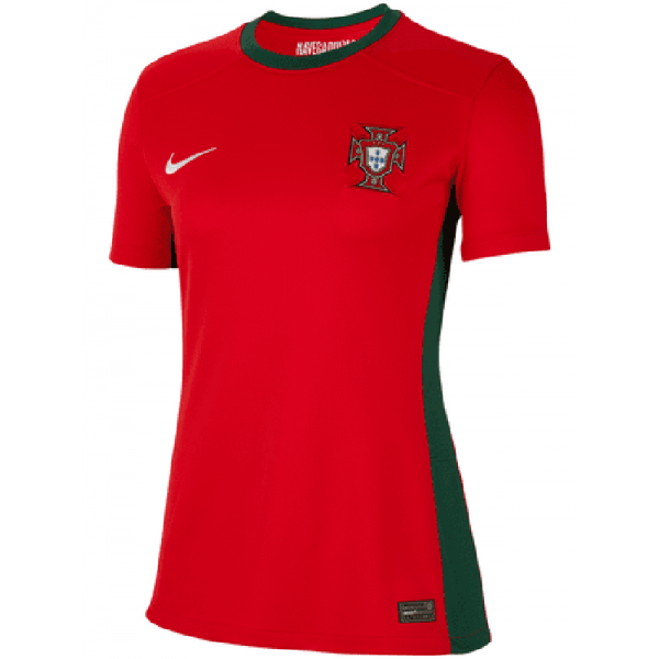 Portugal maglia femminile home prima divisa da calcio femminile abbigliamento sportivo da donna top da calcio maglietta sportiva Coppa Euro 2024